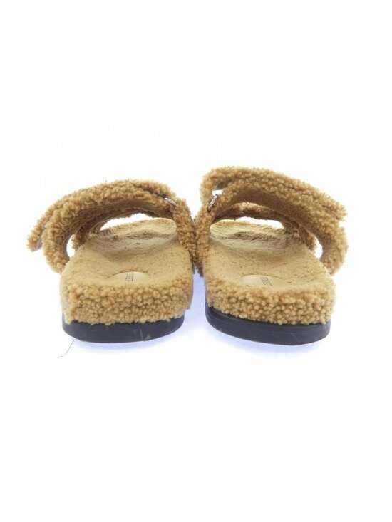 Hermes Chypre Sandals Brown